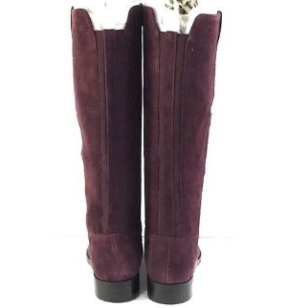 Marc Fisher Secrit Wide Calf Suede Boots 8.5W   0455 - Picture 6 of 8